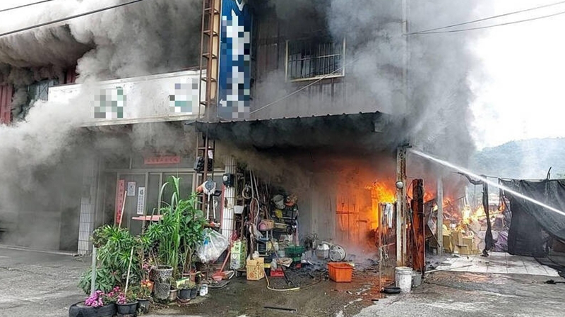 瓦斯爐忘關火引發火警