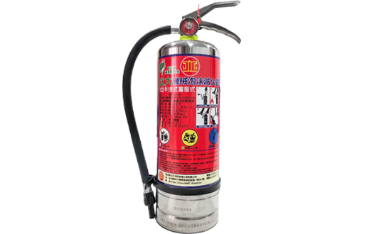雙認證環保白鐵泡沫滅火器 3L